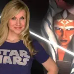 Ashley Eckstein, the original voice of Ahsoka Tano